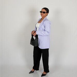 Stylish Light Purple Blazer